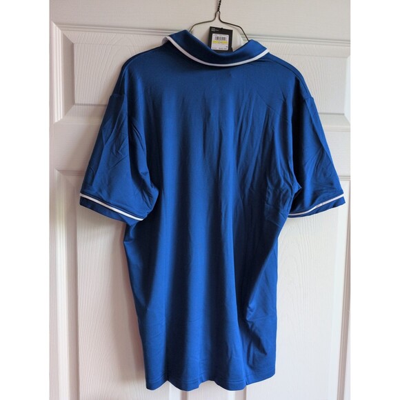 Under Armour Loose Fit Men's Tipped Polo Shirt - Blue - M - Picture 3 of 3